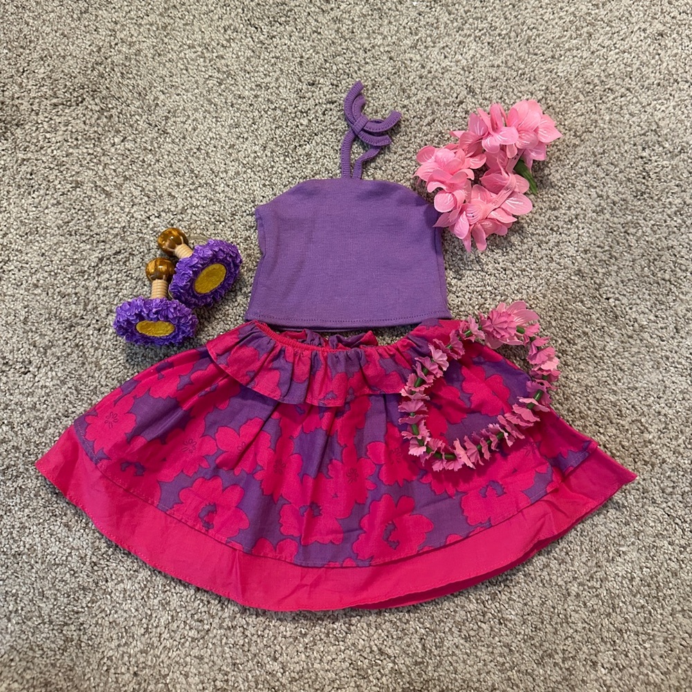 RETIRED American Girl Kanani’s Luau Outfit